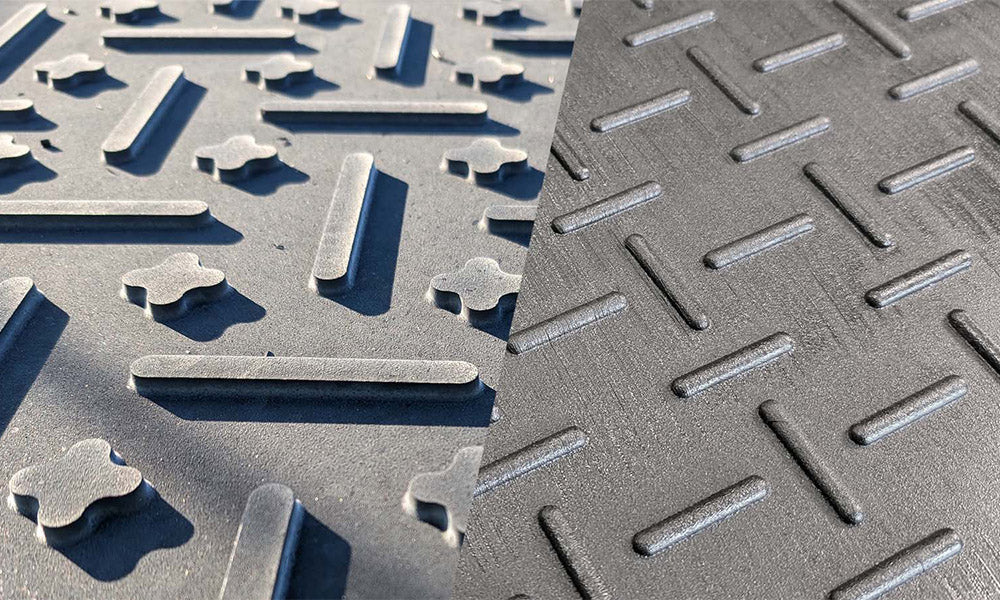 Compression-Molded vs Extruded Ground Protection Mats: The Costly Truth