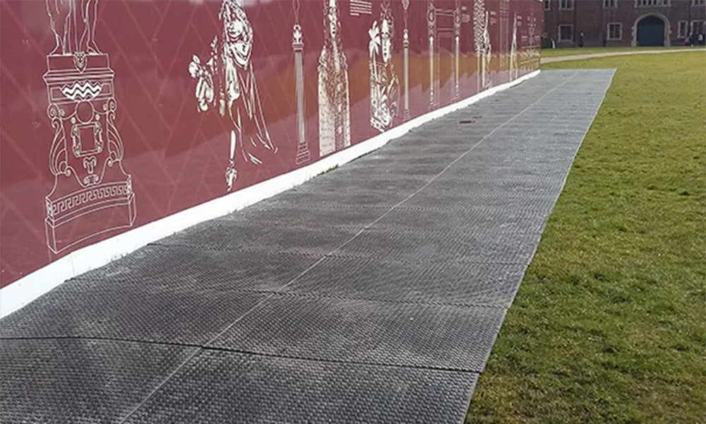 FastCover Lawn Pathway at Historic Site