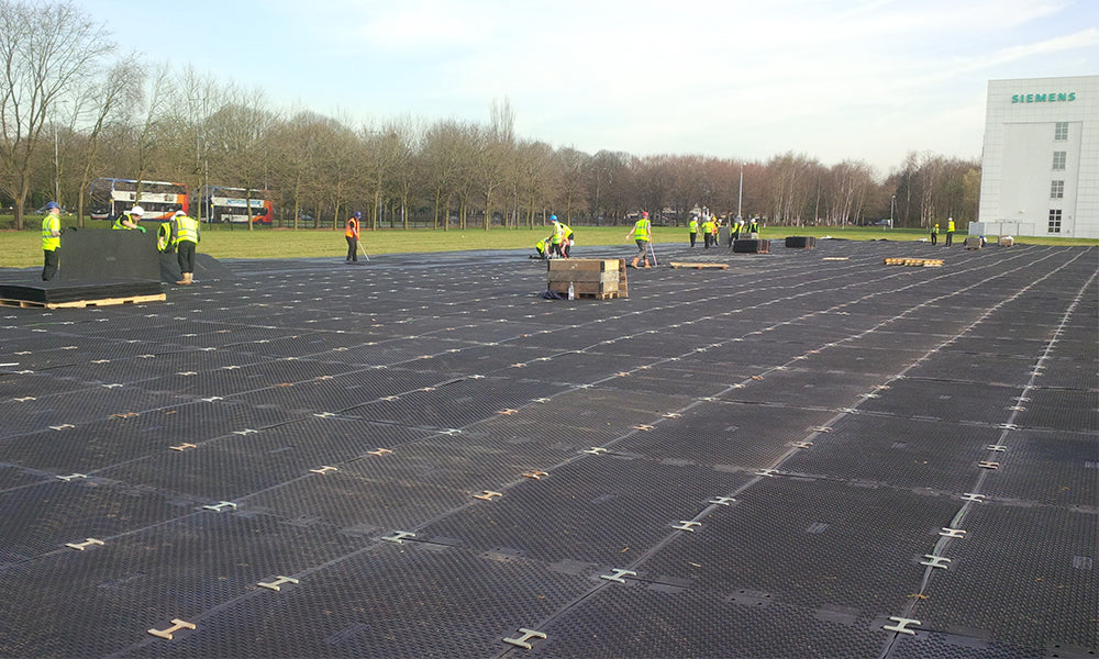 AlturnaMat Temporary Parking Lot for Siemens