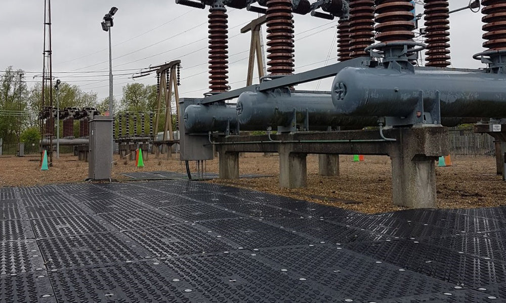 MaxiTrack Over Soft Gravel for Utility Provider