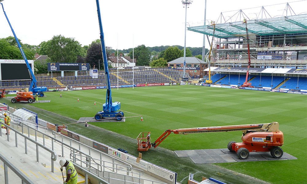 MaxiTrack Protects Rugby Field