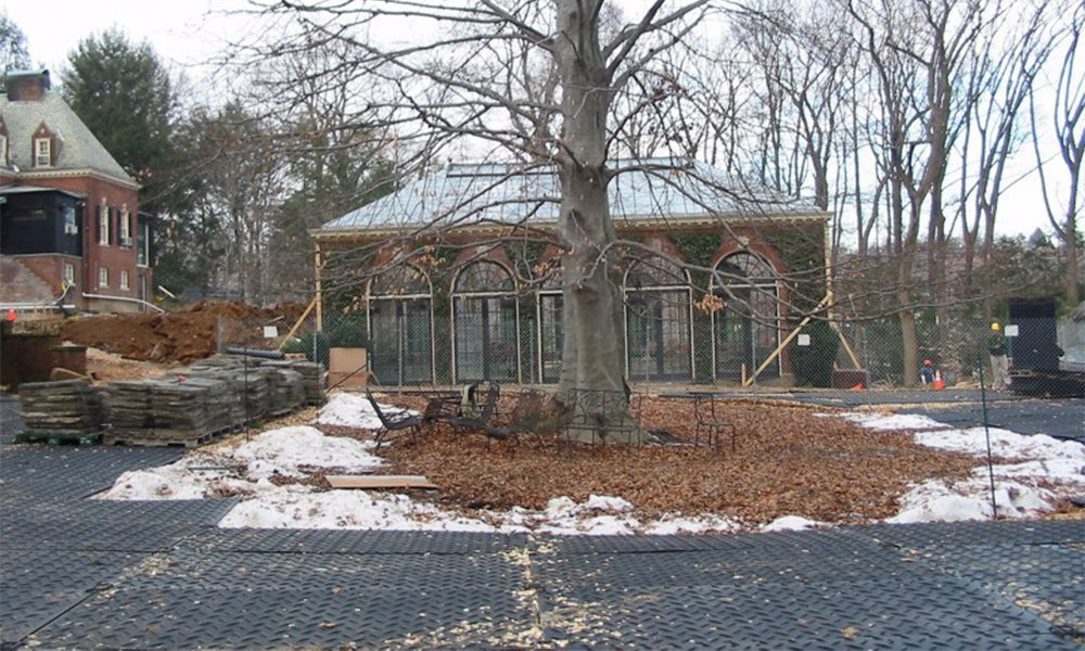 AlturnaMat Tree Root Protection for Residential Build