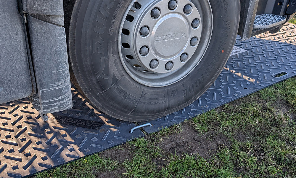 EnviroMat Access Road Across Soft Ground